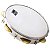 Pandeiro 10" Samba Music PD10LE BRW PVC Branco Wood Com Pele Leitosa - Imagem 2