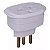Pino Adaptador 2P+T 10A/250v Daneva 47392 - Imagem 4