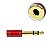Plug Adaptador P2 x P10 St. Santo Angelo Vermelho - Imagem 6