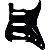 Escudo Para Guitarra Strato Sonotec PKG Preto - Imagem 6