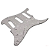 Escudo Para Guitarra Strato SSS Ronsani White Pearl 4PLY - Imagem 4