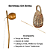 Berimbau Sul Brasil Grande Natural c/ caxixi - Imagem 6