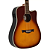 Violão Aço Folk Tagima Toronto CB Cherryburst Com Capa - Imagem 13