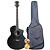 Violão Aço Jumbo Folk Tagima Hampton Smart 1 BKOP Black Com Capa - Imagem 20