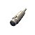 Plug Adaptador XLR Femea/P10 Mono Dreamer CC035 - Imagem 1