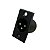 Plug XLR Macho Painel Metal Preto B.F BF-5013 - Imagem 3