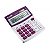 Calculadora Mesa Visor 12 Dig. - Roxa Mv4127 Elgin - Imagem 1