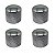 Knobs Andaluz Kb01 Cromado (kit C/4) - Imagem 1