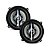 Kit Falante Quadriaxial 4 Pol 140w 4r Cinza Leson - Imagem 1