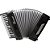 Acordeon 48 Baixos 34 Teclas Ta 4805 Preto Thommasi - Imagem 1