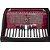 Acordeon 48 Baixos 34 Teclas Ta 4805 Vermelho Thommasi - Imagem 5