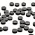 Marcador Escala Dot Preto 6.35mm (50 Unidades) Spirit H6083B - Imagem 1