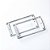 Moldura Captador Humbucker Cromada (2 Peças) Spirit MT90-CR - Imagem 2