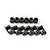 Baixa Cordas Guitarra Preto (6 Unidades) Spirit SSG-L-BK - Imagem 1