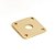 Suporte Jack Conexão Dourado (3 Unidades) Spirit LJC-R-GD - Imagem 1