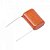 Capacitor Poliéster Bipolar 2M2 x 250V CAPC0001 Laranja STORM - PCT / 100 - Imagem 1