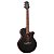 Violão Aço Mini Jumbo Takamine GF49CE CB Cosmic Black Sparkle Com Binding Vermelho - Imagem 1