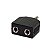 Plug Adaptador P2 Stereo x 2P2 J2 Stereo CSR WD-5025 - Imagem 2