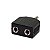 Plug Adaptador P2 Stereo x 2P2 J2 Stereo CSR WD-5025 - Imagem 4