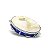 Pandeiro 10" Torelli TP-300AZ Injetado Azul Pele Couro Animal - Imagem 2