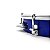Pandeiro 10" Torelli TP-300AZ Injetado Azul Pele Couro Animal - Imagem 3