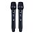 Microfone Sem Fio Bastão Duplo Kadosh K622M Rack - Imagem 2