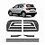 Adesivo Lanterna Volkswagen T-Cross Tcross Acessório Fumê - Imagem 1