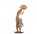 FIGURA DECORATIVA RESINA MÃE E FILHA 11x9x31cm - Imagem 1