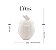 AÇUCAREIRO DE PORCELANA NEW BONE BUTTERFLY FLOWER 9,5x9,5x13,5cm - Imagem 4