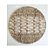 LUGAR AMERICANO REDONDO DETRIT TRANCE FIBRA NATURAL 38 CM COPA&CIA - Imagem 3