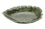 PRATO DECORATIVO DE CERAMICA BANANA LEAF VERDE 23x16x4,5cm - Imagem 3
