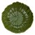 PRATO DECORATIVO DE CERAMICA BANANA LEAF VERDE 15x15x5,5cm - Imagem 2