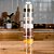 CONJUNTO 6 POTES PORTA TEMPERO E CONDIMENTO DE PLASTICO EMPILHAVEIS COM TAMPA BRANCO - Imagem 4