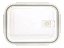 POTE HERMETICO DE VIDRO TRANSPARENTE COM TAMPA PLASTICA 640ml LYOR - Imagem 2