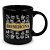CANECA PROFISSÃO EM CERAMICA PRETA RETA 330 ML REGINA - Imagem 9