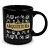 CANECA PROFISSÃO EM CERAMICA PRETA RETA 330 ML REGINA - Imagem 5
