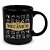 CANECA PROFISSÃO EM CERAMICA PRETA RETA 330 ML REGINA - Imagem 6