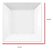 CONJUNTO 6 PRATO FUNDO QUARADO QUATIER WHITE 21X21CM OXFORD - Imagem 2