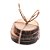 CONJUNTO 4 PORTA COPOS EM MADEIRA D10xA1 CM - Imagem 2