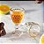 Conjunto c/ 6 Taças de Licor de Vidro com Fio de Ouro Diamond 50ml - Lyor - Imagem 5