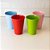 KIT 4 COPOS DE MELAMINA COLORIDO 430ML EMPILHÁVEL WOLFF - Imagem 5