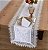 TRILHO DE MESA CLASSIC BRANCA 40X180CM  - CASA ARGIVAI - Imagem 2
