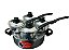 Cuscuzeira Drone Individual Com 4 Panelinhas Aluminio - Imagem 1