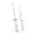 CONJUNTO FACA E CHAIRA BRANCO MASTER LINE MUNDIAL - Imagem 1