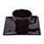 Conjunto 6 Xícaras De Café C/Pires Quartier Black 75 Ml  - Oxford - Imagem 1