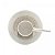 PORTA SABONETE LIQUIDO DE CERAMICA GRANILITE LINES CINZA 430ML - Imagem 2