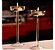 CASTIÇAL VIDRO CLEAR LISO PEDESTAL 15,5x6cm - Imagem 2