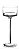 CASTIÇAL VIDRO CLEAR LISO PEDESTAL 12x6cm - Imagem 1