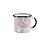 CANECA AGATA EWEL 4,5 - DECORADA MARMORIZADO ROSA - 70 ML - Imagem 1