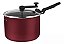 Pipoqueira Loreto Tramontina Antiaderente 3,5l Tampa Vidro Cor Vermelho - Imagem 1